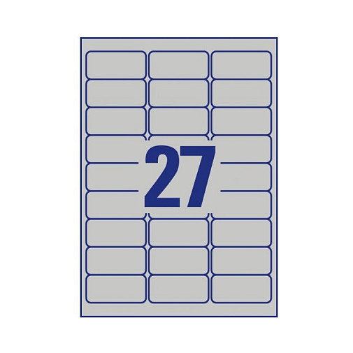 AVERY Zweckform Etiquetas de placa de identificación 63,5 x 29,6 mm