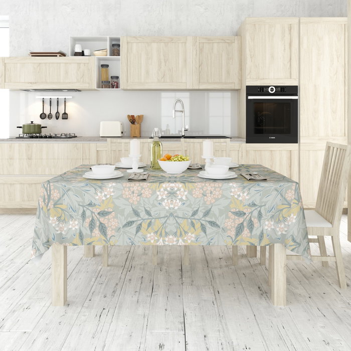 Hermia Mantel Asr-tblclt25 -12 140 x 220 cm, 50% Algodón / 50% Poliéster, Lujosa Mezcla, Suave y Duradera