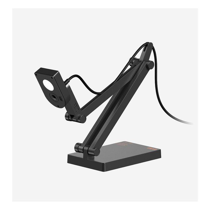 IPEVO V4K PRO Visualizador de Documentos USB con 8 MP Ultra HD, Micrófono, 3264 x 2448, Compatible con Windows/Mac - Gris