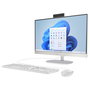 HP - AIO Desktop 24-cr0401 - Ordenador Todo en Uno - AMD Ryzen 5 7520U, 8GB RAM, 512GB SSD, Windows 11 Home, Color Blanco