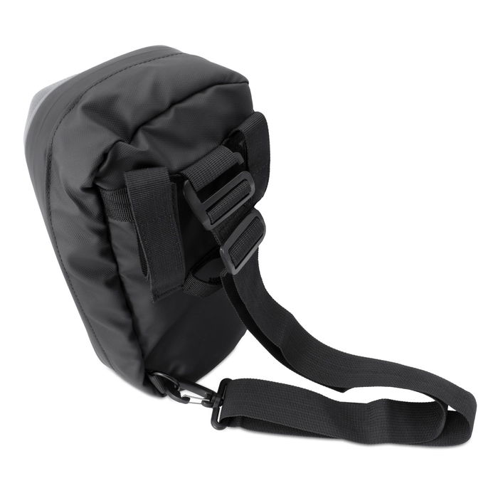 Coolbox Bolsa Impermeable para Patinete Eléctrico, Mochila Compacta con Bolsillo para Móvil y Borde Reflectante, Negra