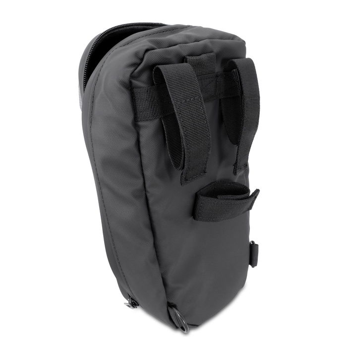 Coolbox Bolsa Impermeable para Patinete Eléctrico, Mochila Compacta con Bolsillo para Móvil y Borde Reflectante, Negra