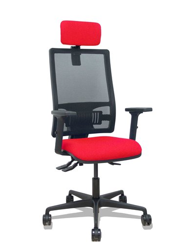 PIQUERAS Y CRESPO Silla Bormate Asincro Rojo y Negro PIQUERAS Y CRESPO Silla Bormate Asincro Rojo y Negro