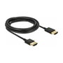 DeLOCK 85117 Cable HDMI High Speed Slim 0,25 m 4K 3D ARC