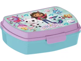 Fiambrera para Sandwich Gabby's Dollhouse Party Rosa claro Rectangular 17 x 5,6 x 13,3 cm