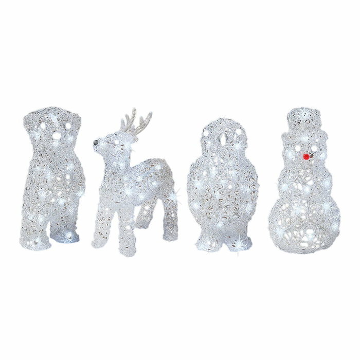 Lumineo Figuras navideñas de animales para exterior modelos surtidos