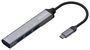 Aisens Hub USB 3.1 USB-C, 4 Puertos Tipo A, Gris