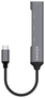 Aisens Hub USB 3.1 USB-C, 4 Puertos Tipo A, Gris