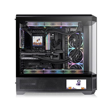 Thermaltake CA-11H-00F1WN-00 View 600 TG Black Full Tower PC Vidrio Templado