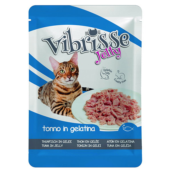 Croci Vibrisse Gato Pouch Atún en Gelatina 70g Croci Vibrisse Gato Pouch Atún en Gelatina 70g