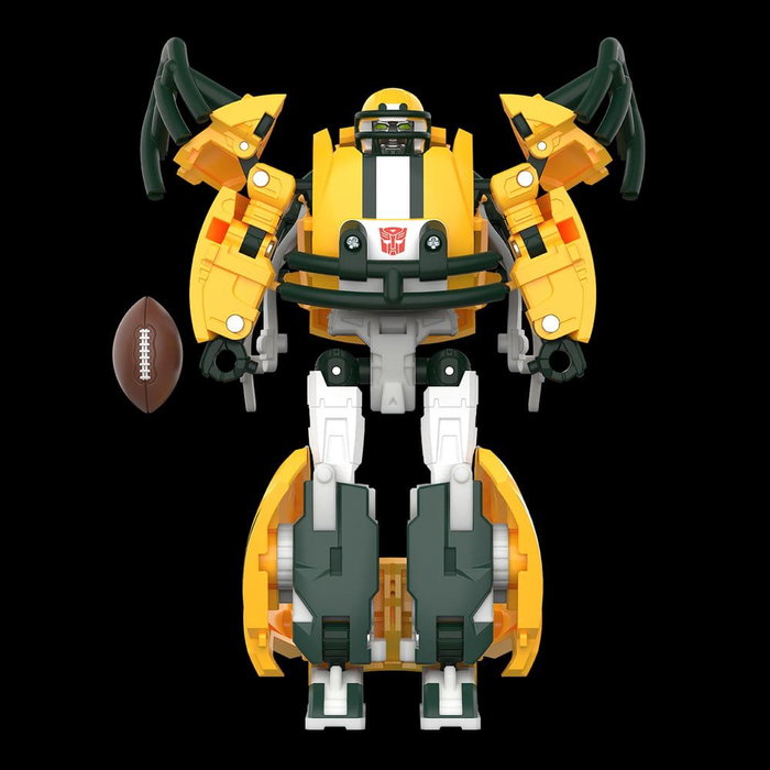 Hasbro Transformers x NFL Tundra Prime Green Bay Packers 14 cm