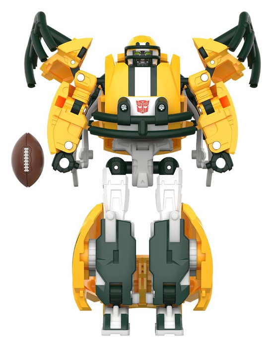 Hasbro Transformers x NFL Tundra Prime Green Bay Packers 14 cm