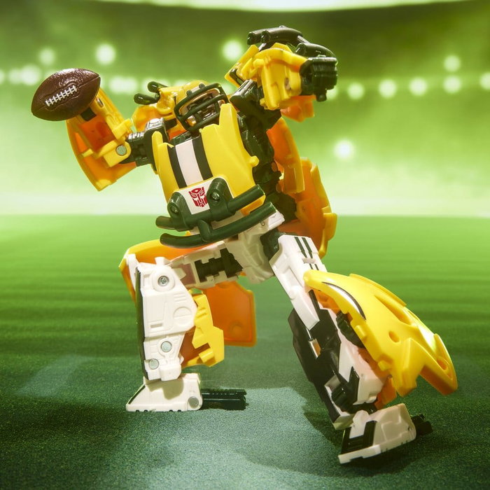 Hasbro Transformers x NFL Tundra Prime Green Bay Packers 14 cm