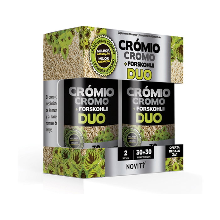 Dietmed Cromo + Forskohlii Duo 30+30 Cápsulas Dietmed Cromo + Forskohlii Duo 30+30 Cápsulas
