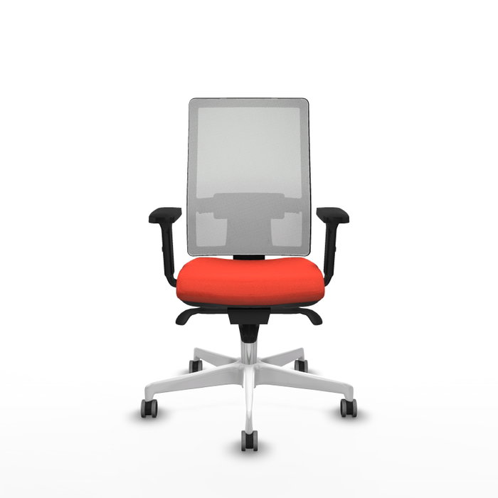 PIQUERAS Y CRESPO Silla de oficina Horna Naranja oscuro y Blanco PIQUERAS Y CRESPO Silla de oficina Horna Naranja oscuro y Blanco