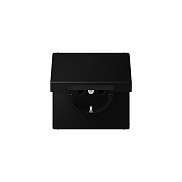 Jung LS 1520BFKIKLSWM Enchufe Tipo F Negro