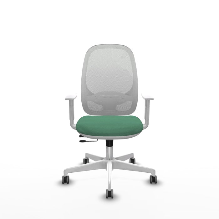 PIQUERAS Y CRESPO Silla de oficina Cilanco Verde esmeralda y Blanco PIQUERAS Y CRESPO Silla de oficina Cilanco Verde esmeralda y Blanco