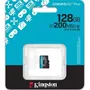 Kingston SDCG4/128GBSP Tarjeta de Memoria microSDXC 128GB Clase 10 U3 V30 A2 200MB/s Canvas Select Plus