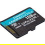 Kingston SDCG4/128GBSP Tarjeta de Memoria microSDXC 128GB Clase 10 U3 V30 A2 200MB/s Canvas Select Plus