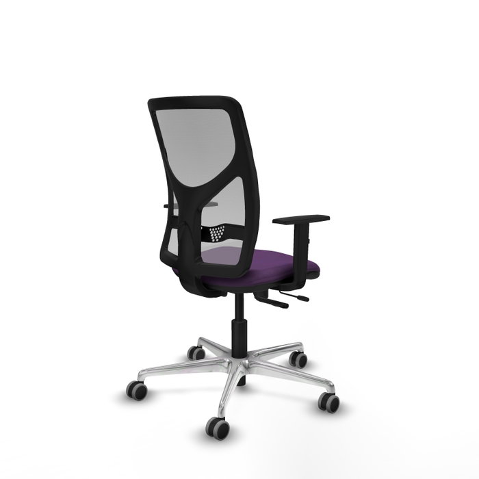 PIQUERAS Y CRESPO Silla de oficina Motilla con mecanismo Sincro/Traslack, Morado y Gris PIQUERAS Y CRESPO Silla de oficina Motilla con mecanismo Sincro/Traslack, Morado y Gris