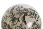 DKD Home Decor Bola de Decoración Gres Blanco 10,5x10,5x10,5 cm