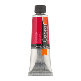 Cobra Cobra Artist Color Al Óleo Miscible Con Agua Rojo Pyrrole Oscuro 345 de 150 ml