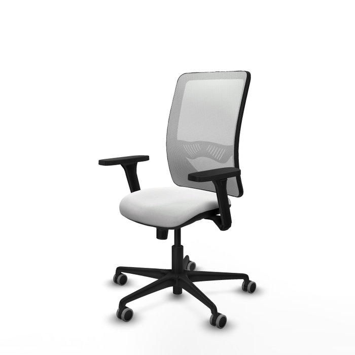 PIQUERAS Y CRESPO Silla de oficina Zulema con mecanismo Sincro, Blanco PIQUERAS Y CRESPO Silla de oficina Zulema con mecanismo Sincro, Blanco