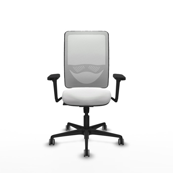 PIQUERAS Y CRESPO Silla de oficina Zulema con mecanismo Sincro, Blanco PIQUERAS Y CRESPO Silla de oficina Zulema con mecanismo Sincro, Blanco