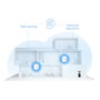 TP-Link Deco X10 (1-Pack) - Punto de Acceso WiFi Mesh para Hogar