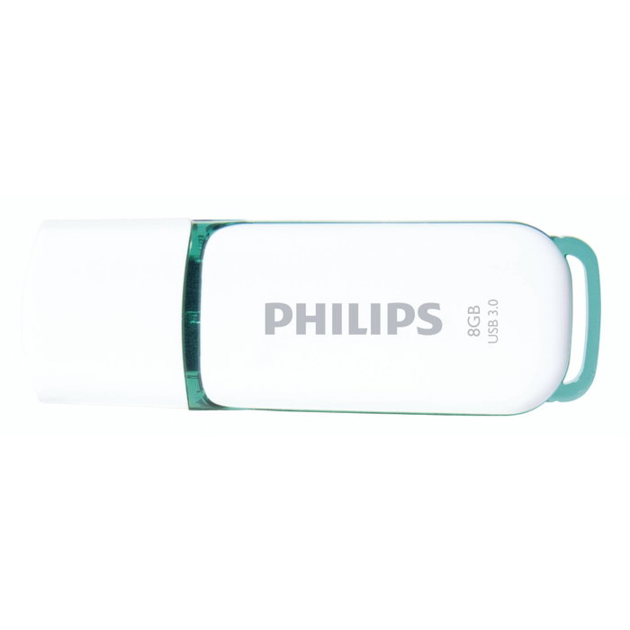 Philips FM08FD75B USB flash drive 8GB Turquesa, Blanco Philips FM08FD75B USB flash drive 8GB Turquesa, Blanco