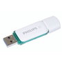 Philips FM08FD75B USB flash drive 8GB Turquesa, Blanco