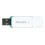 Philips FM08FD75B USB flash drive 8GB Turquesa, Blanco