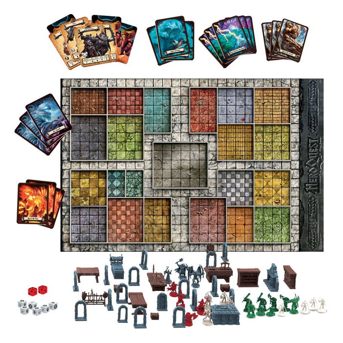 HeroQuest Juego de Mesa Basisspiel alemán HeroQuest Juego de Mesa Basisspiel alemán