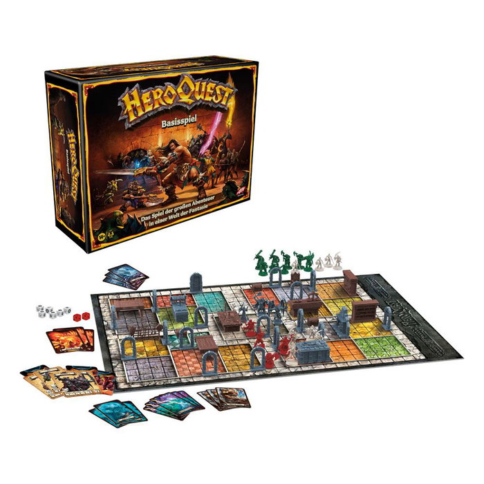 HeroQuest Juego de Mesa Basisspiel alemán HeroQuest Juego de Mesa Basisspiel alemán