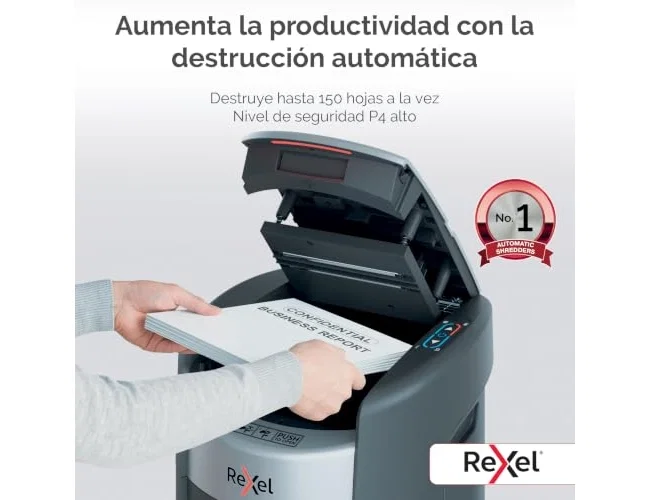 Rexel ShredMax AutoFeed+ 150X, P4