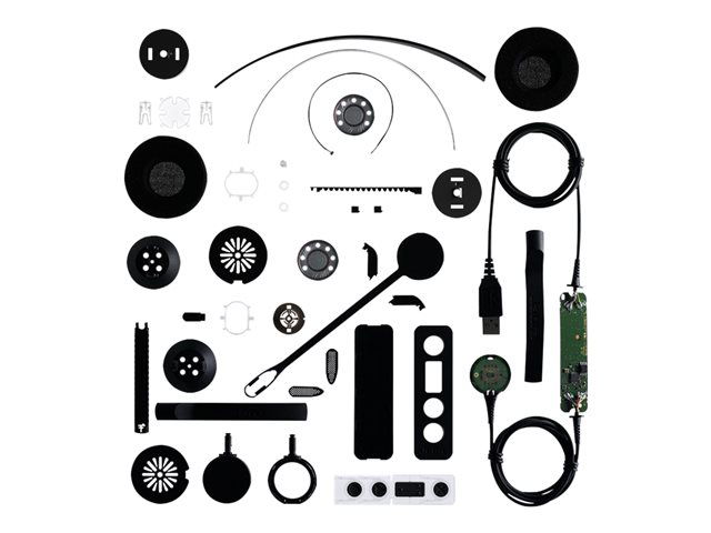 Jabra Auriculares Biz 2300 Qd Monoaurales Cableados con Micrófono para Teléfono