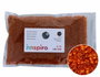 Innspiro Rocalla de Vidrio Redonda Plateado Naranja 2,3mm 500g