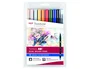 Tombow ABT Dual Brush Estuche 10 Colores Manga Shonen