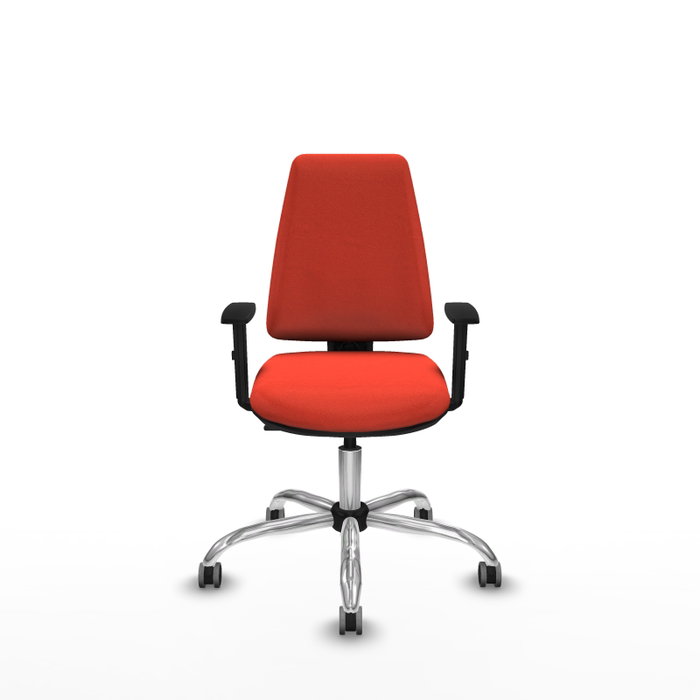 PIQUERAS Y CRESPO Silla de oficina Elche Naranja oscuro