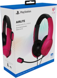 PDP AIRLITE Wired Stereo Gaming Headset Cosmic Red