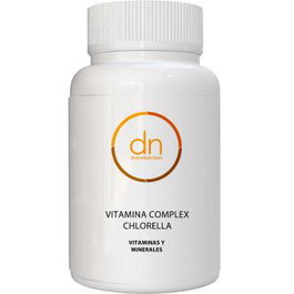 DIRECT NUTRITION Vita Complex Chlorella 60 Cápsulas Vegetales - Complemento de Vitaminas, Minerales, Jalea Real y Chlorella