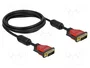 DeLOCK Cable DVI 24+1 de 1,8 m DVI-D