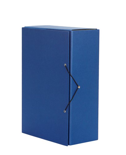 Carpeta De Proyectos Pardo Pvc A4 Gomas Y Ganchillo 12 Cm Azul Carpeta De Proyectos Pardo Pvc A4 Gomas Y Ganchillo 12 Cm Azul