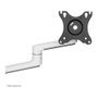 Neomounts DS60-425WH1 Brazo de Monitor de Escritorio Ajustable para Pantallas 17-27" (43.2-68.6 cm), con VESA 100x100, Carga 8 kg, Color Blanco