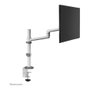 Neomounts DS60-425WH1 Brazo de Monitor de Escritorio Ajustable para Pantallas 17-27" (43.2-68.6 cm), con VESA 100x100, Carga 8 kg, Color Blanco