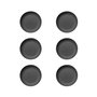 SUMMA Plato Hondo Coupe Io Grafito Gres 24 cm (Set de 6)