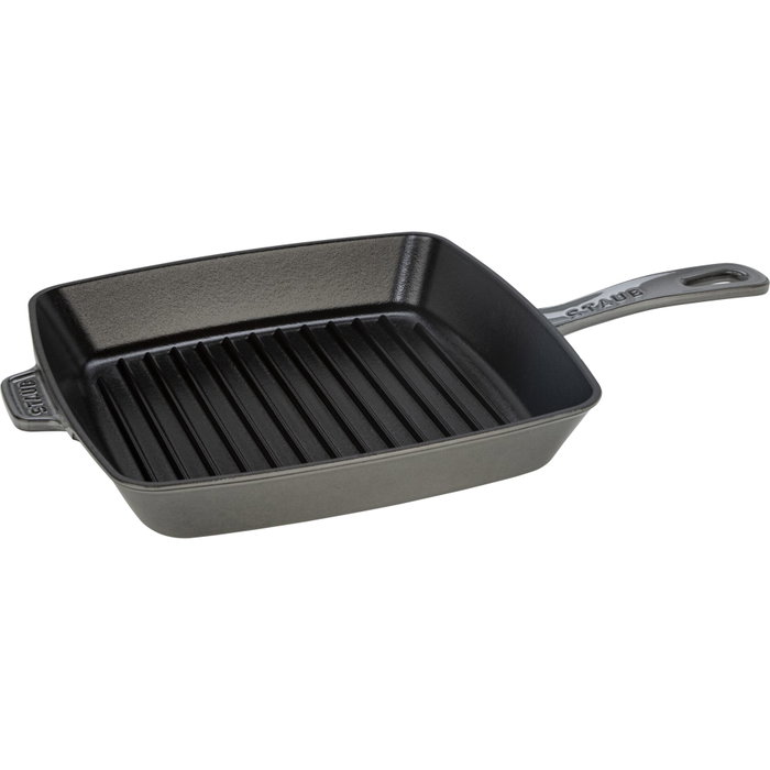 Staub Sartén de Parrilla Cuadrada American Grill 26 cm Gris Grafito Staub Sartén de Parrilla Cuadrada American Grill 26 cm Gris Grafito