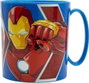 Marvel Taza Vengadores 350 mL CZ11391 - Taza apta para microondas, plástico libre de BPA, licencia oficial.