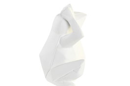 DKD Home Decor Figura de Rana en Resina Blanca Surtida