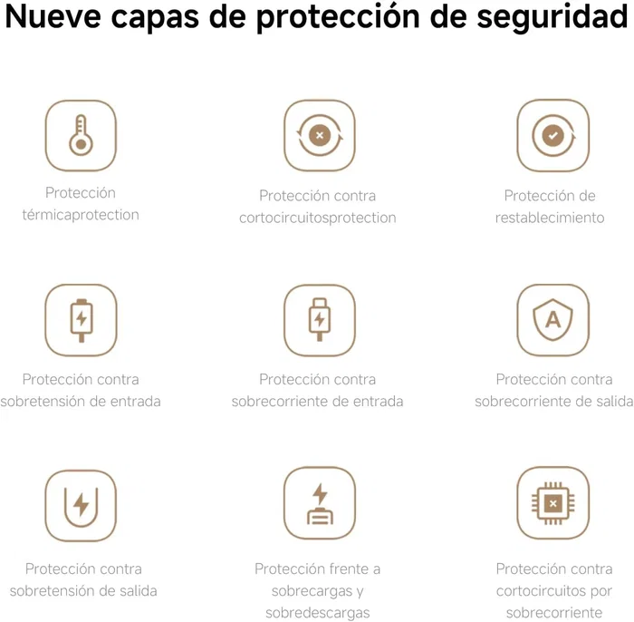 Xiaomi Power Bank 10000 mAh Integrated Cable Azul